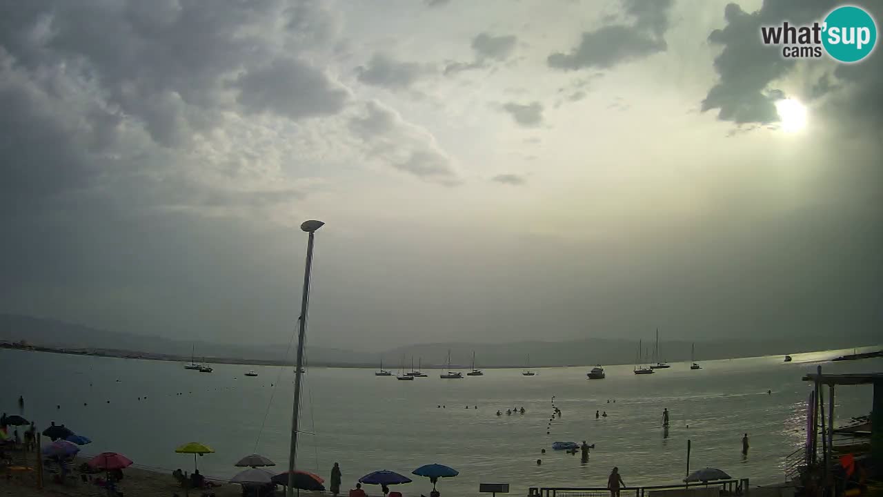Webcam Cagliari Windsurf Club – Spiaggia del Poetto in diretta