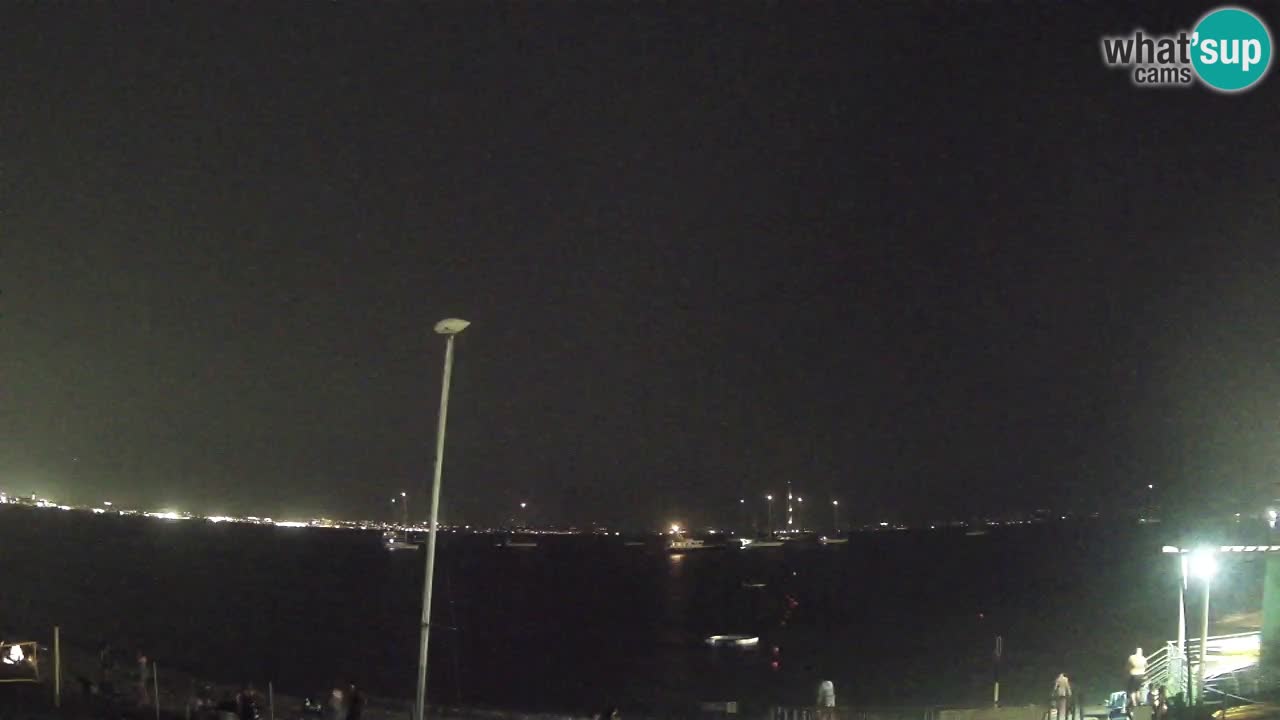 Webcam Cagliari Windsurf Club – Plage du Poetto en direct