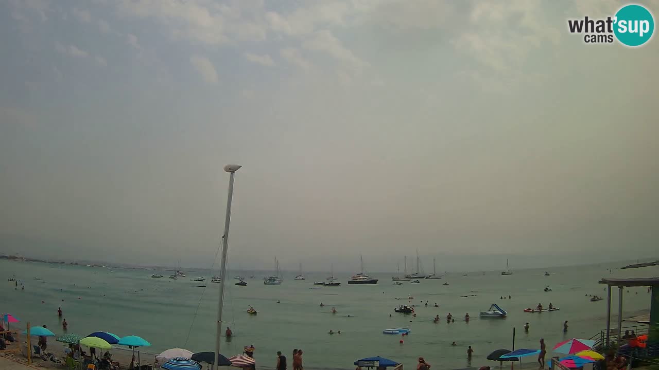 Webcam Cagliari Windsurf Club – Plage du Poetto en direct