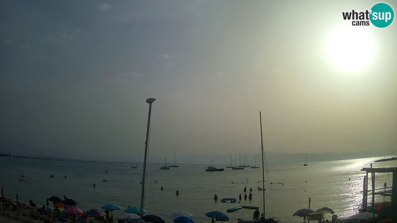 Webcam Cagliari Windsurf Club – Spiaggia del Poetto in diretta