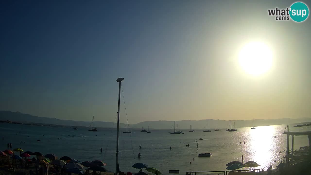 Webcam Cagliari Windsurf Club – Spiaggia del Poetto in diretta