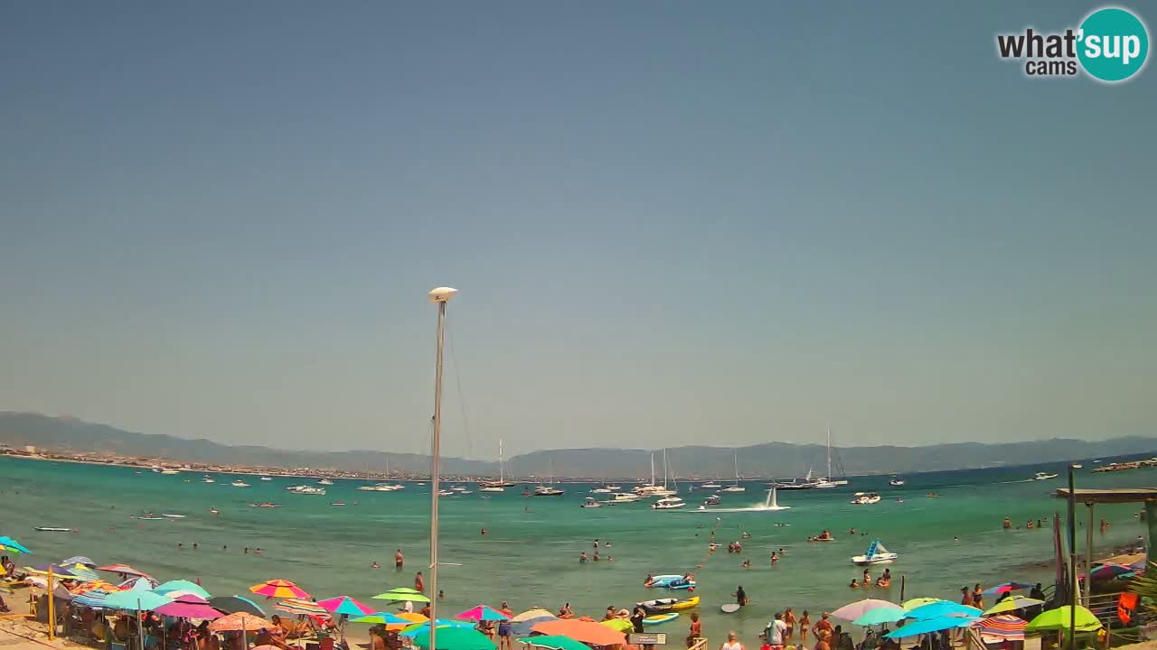 Webcam Cagliari Windsurf Club – Liveblick vom Poetto Strand