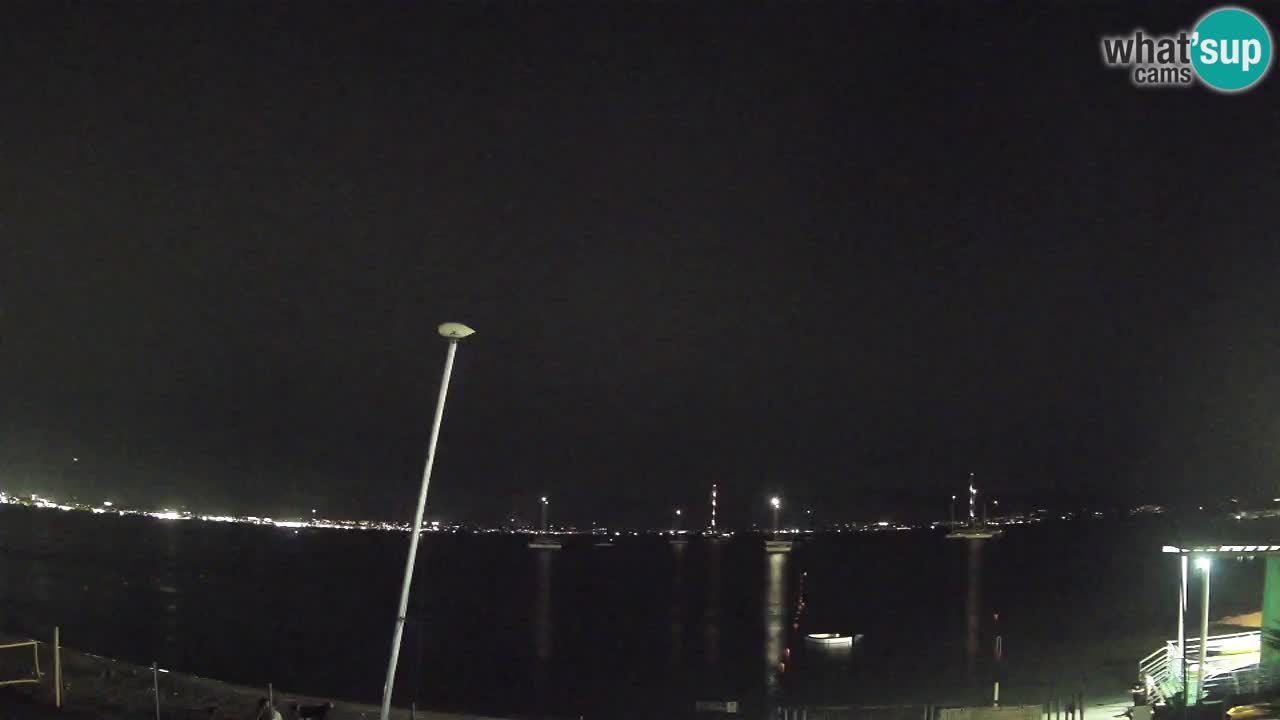 Webcam Cagliari Windsurf Club – Spiaggia del Poetto in diretta