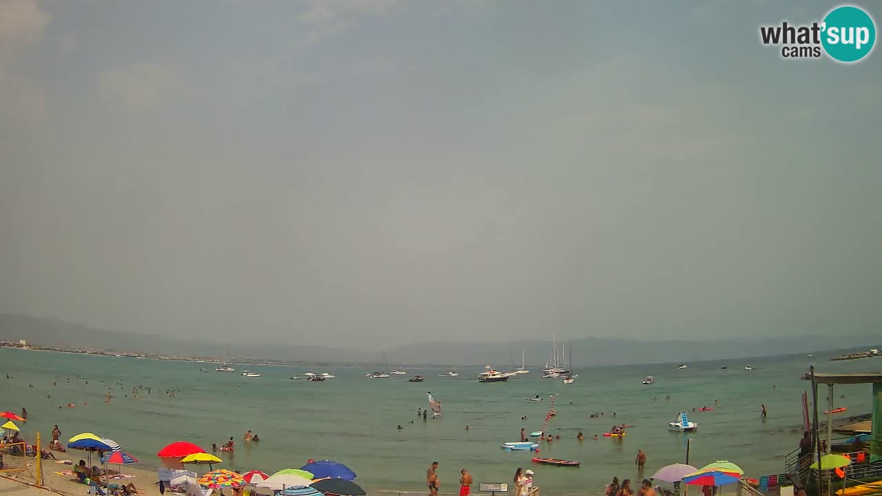Webcam Cagliari Windsurf Club – Spiaggia del Poetto in diretta