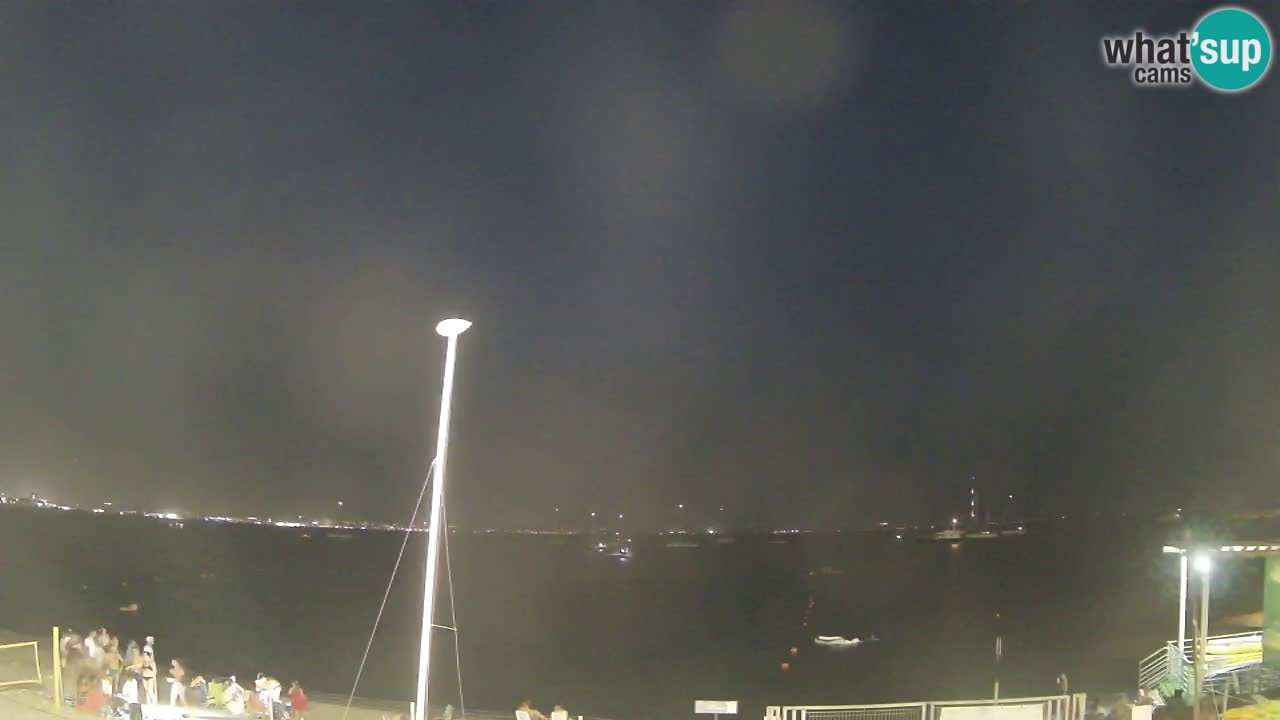 Web kamera Cagliari Windsurf Club – Poetto plaža uživo