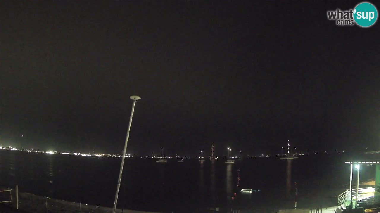 Webcam Cagliari Windsurf Club – Playa del Poetto en directo