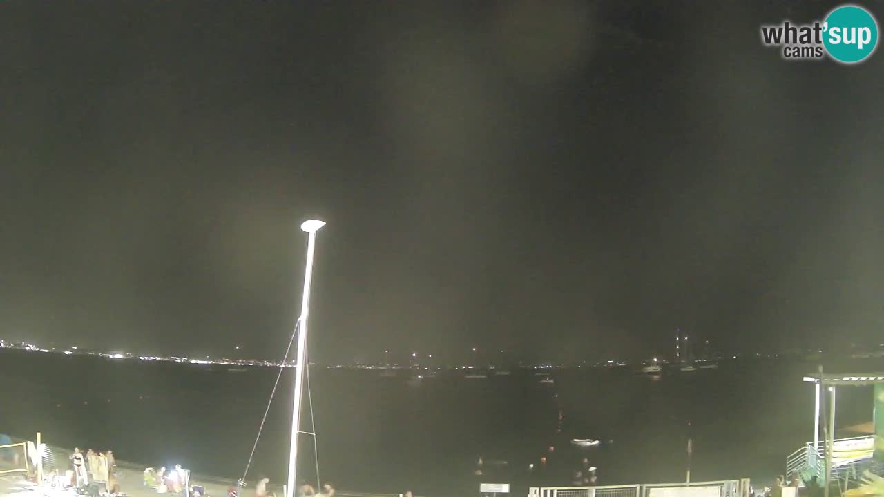Spletna kamera Cagliari Windsurf Club – Pogled v živo s plaže Poetto