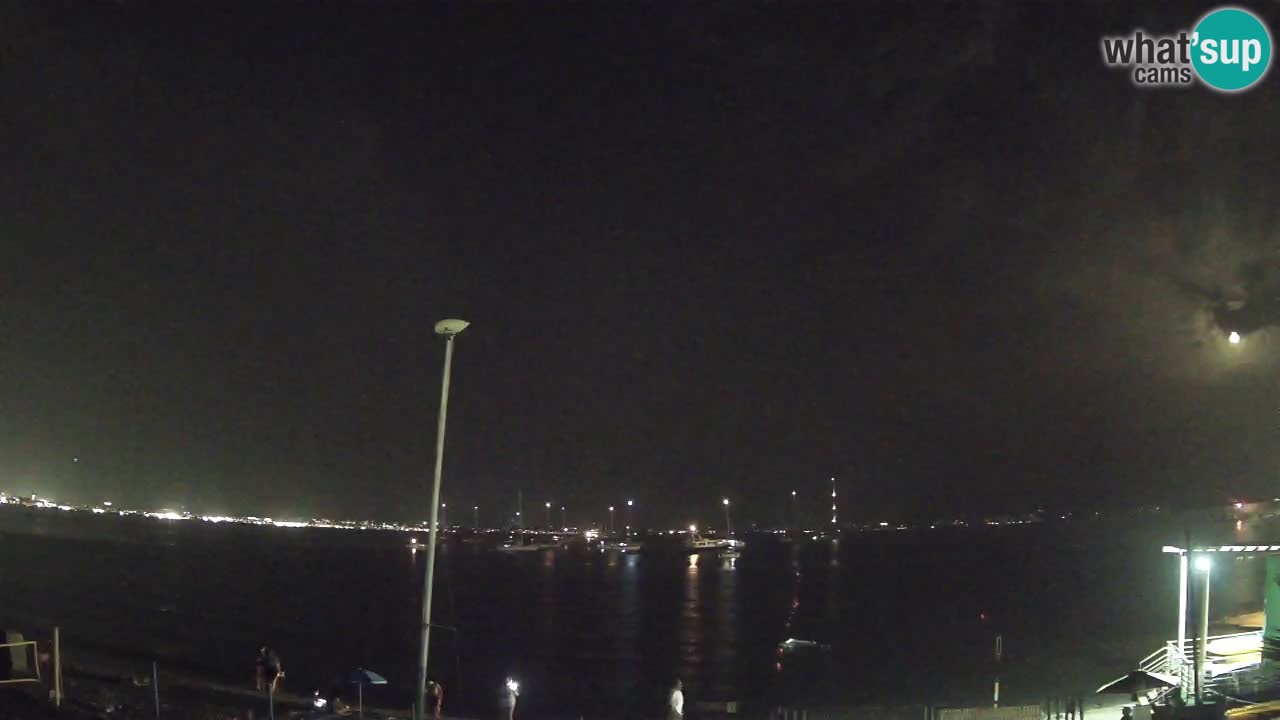 Webcam Cagliari Windsurf Club – Spiaggia del Poetto in diretta