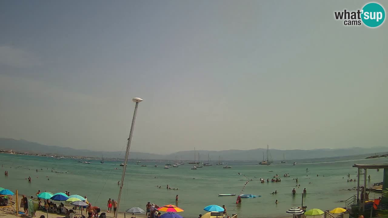 Webcam Cagliari Windsurf Club – Spiaggia del Poetto in diretta