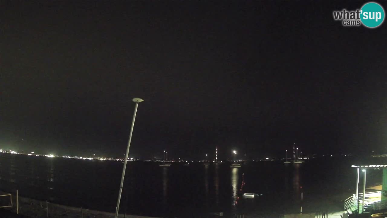 Webcam Cagliari Windsurf Club – Playa del Poetto en directo