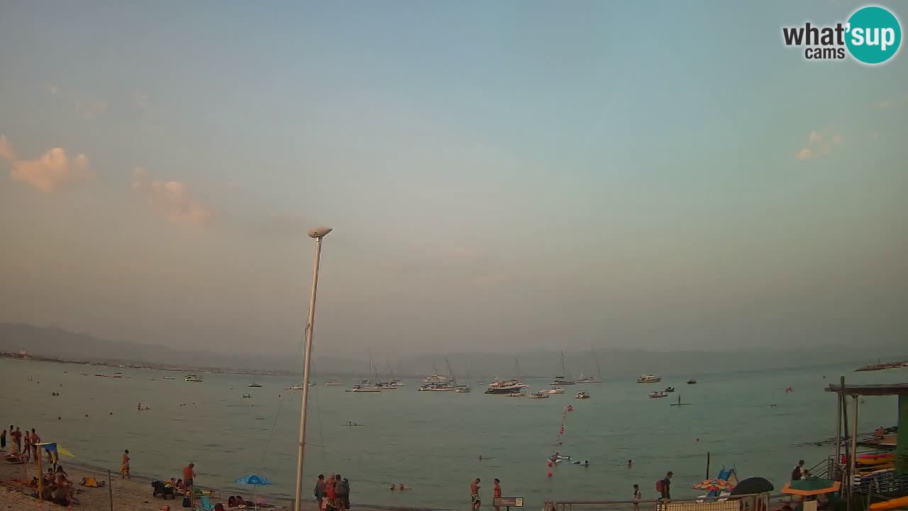 Webcam Cagliari Windsurf Club – Liveblick vom Poetto Strand