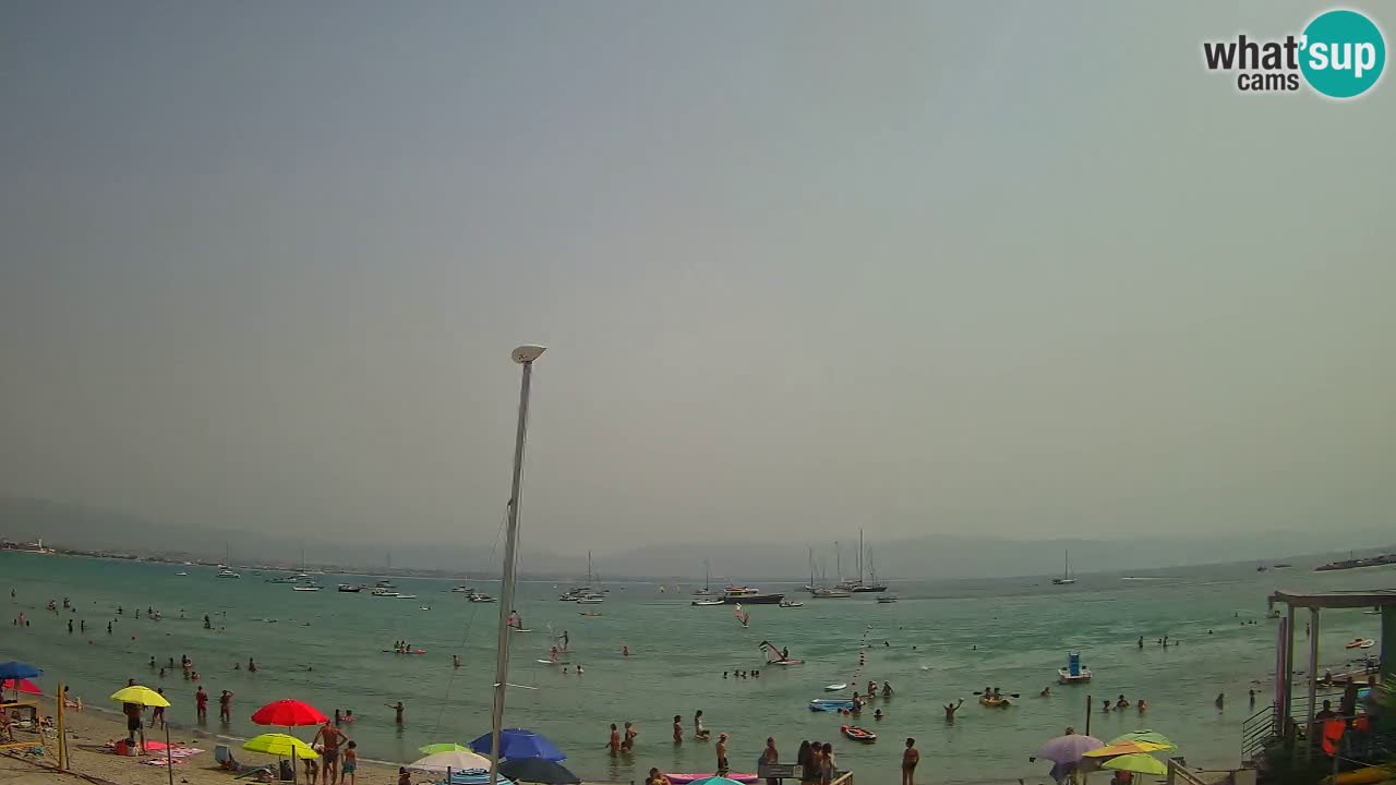 Webcam Cagliari Windsurf Club – Liveblick vom Poetto Strand