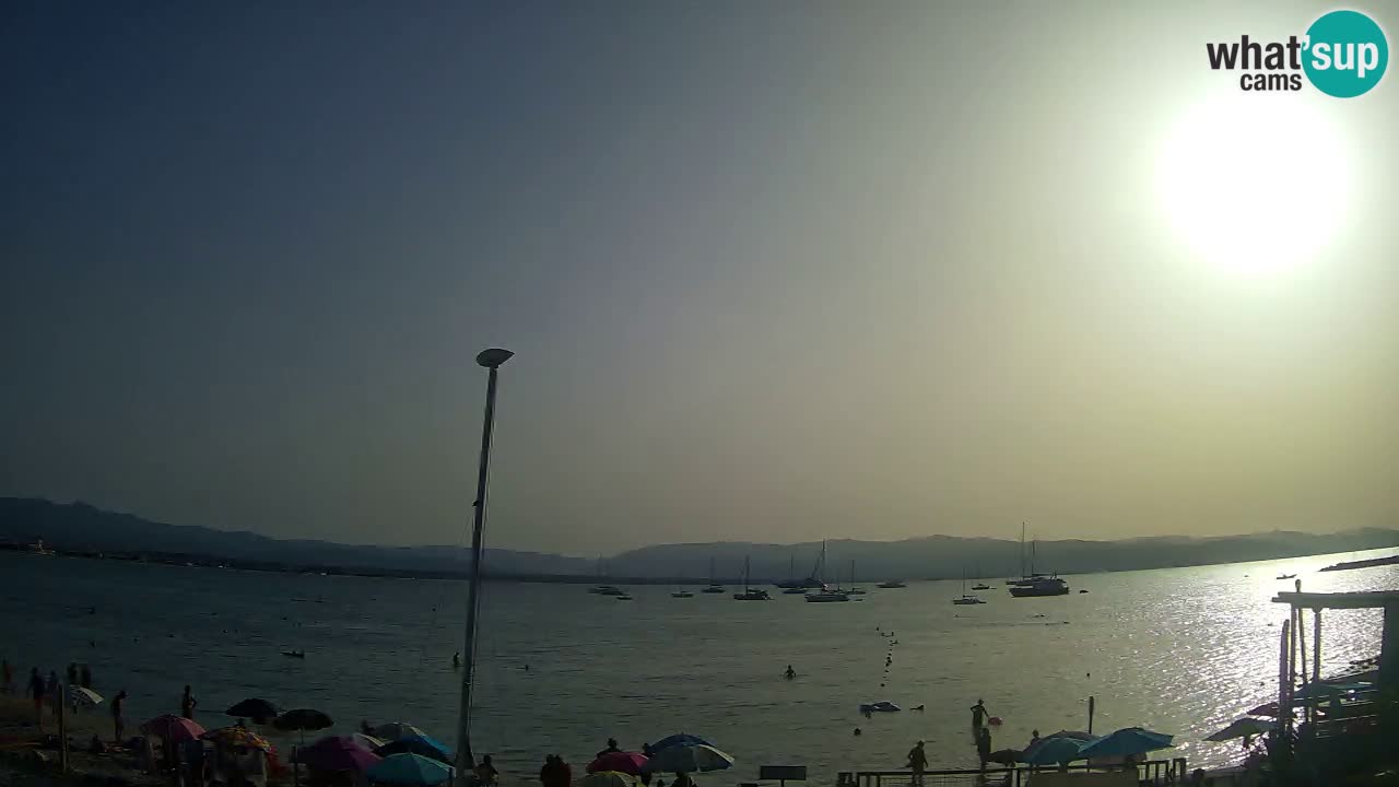 Webcam Cagliari Windsurf Club – Plage du Poetto en direct