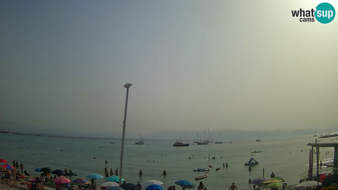 Webcam Cagliari Windsurf Club – Plage du Poetto en direct