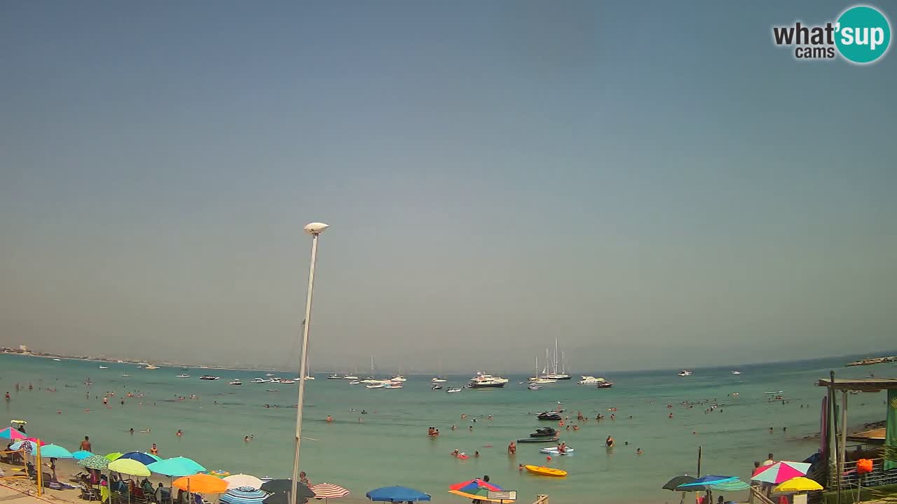 Web kamera Cagliari Windsurf Club – Poetto plaža uživo