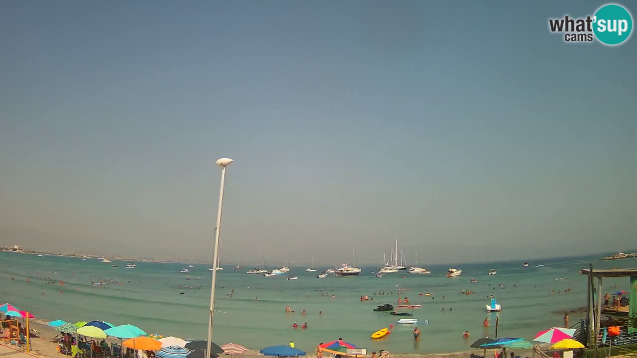 Webcam Cagliari Windsurf Club – Playa del Poetto en directo