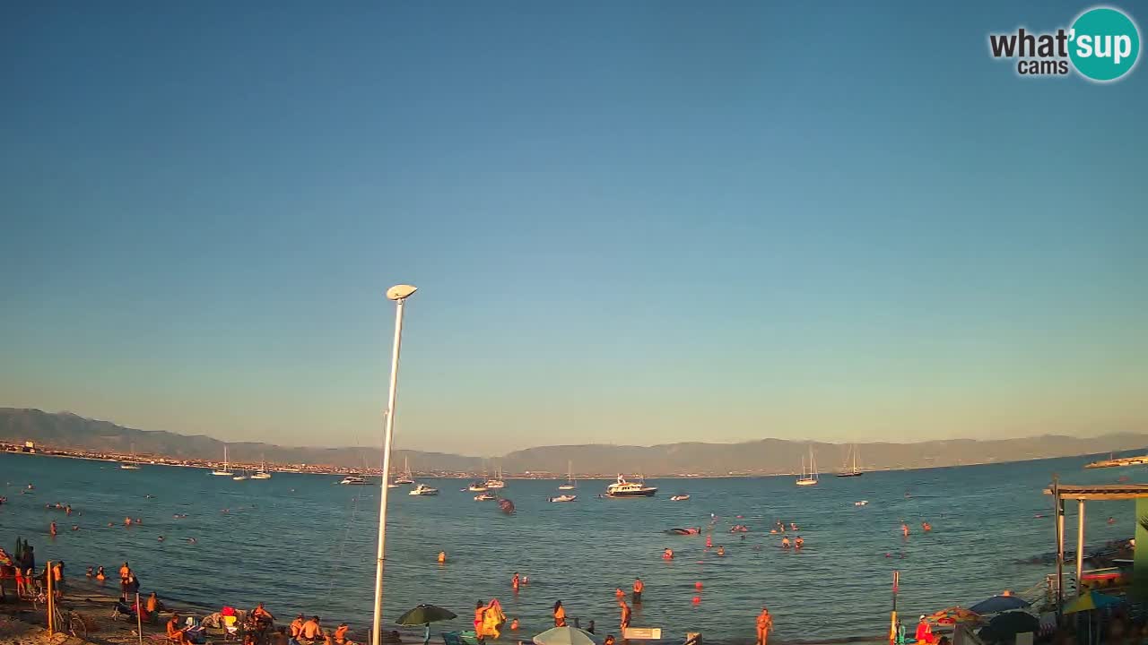Webcam Cagliari Windsurf Club – Live from Poetto Beach