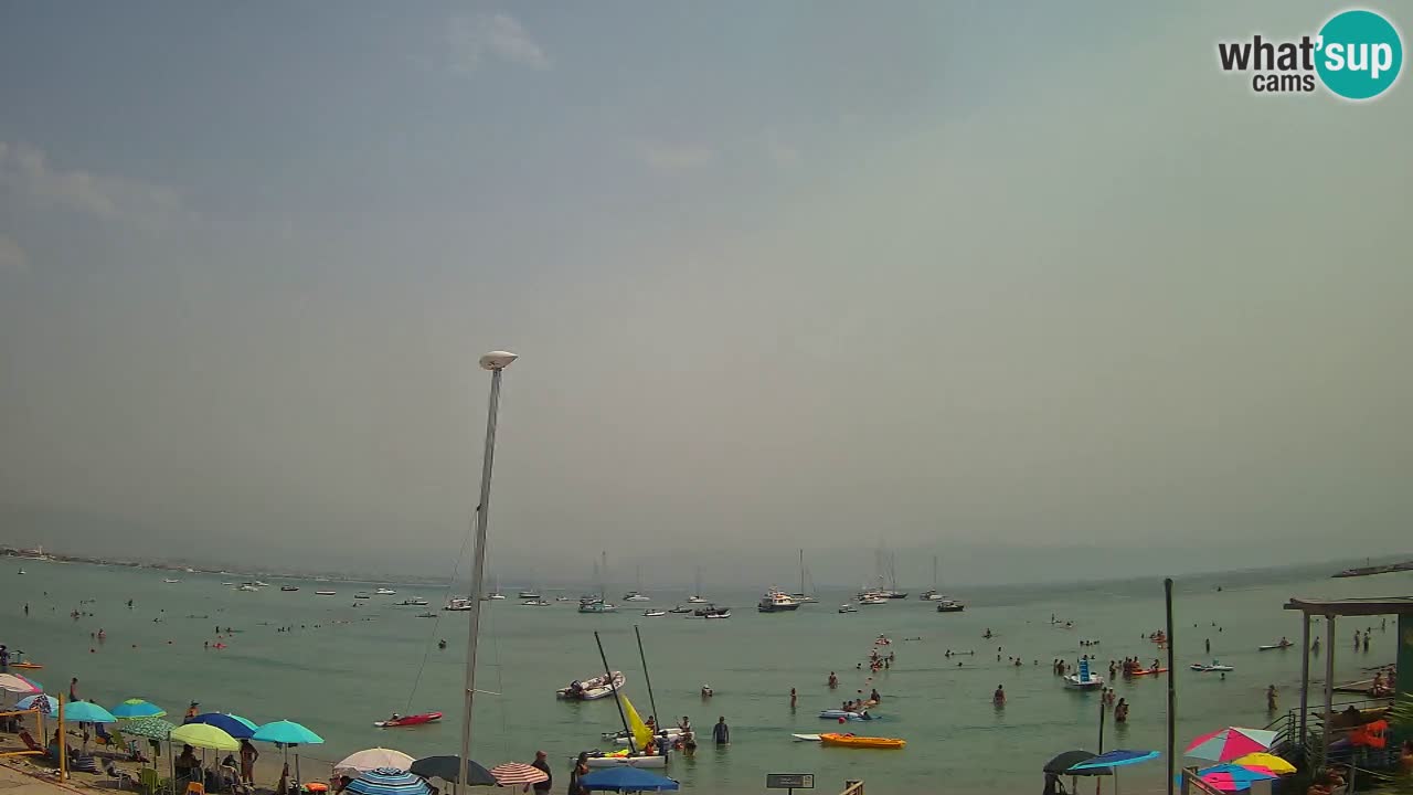 Webcam Cagliari Windsurf Club – Liveblick vom Poetto Strand
