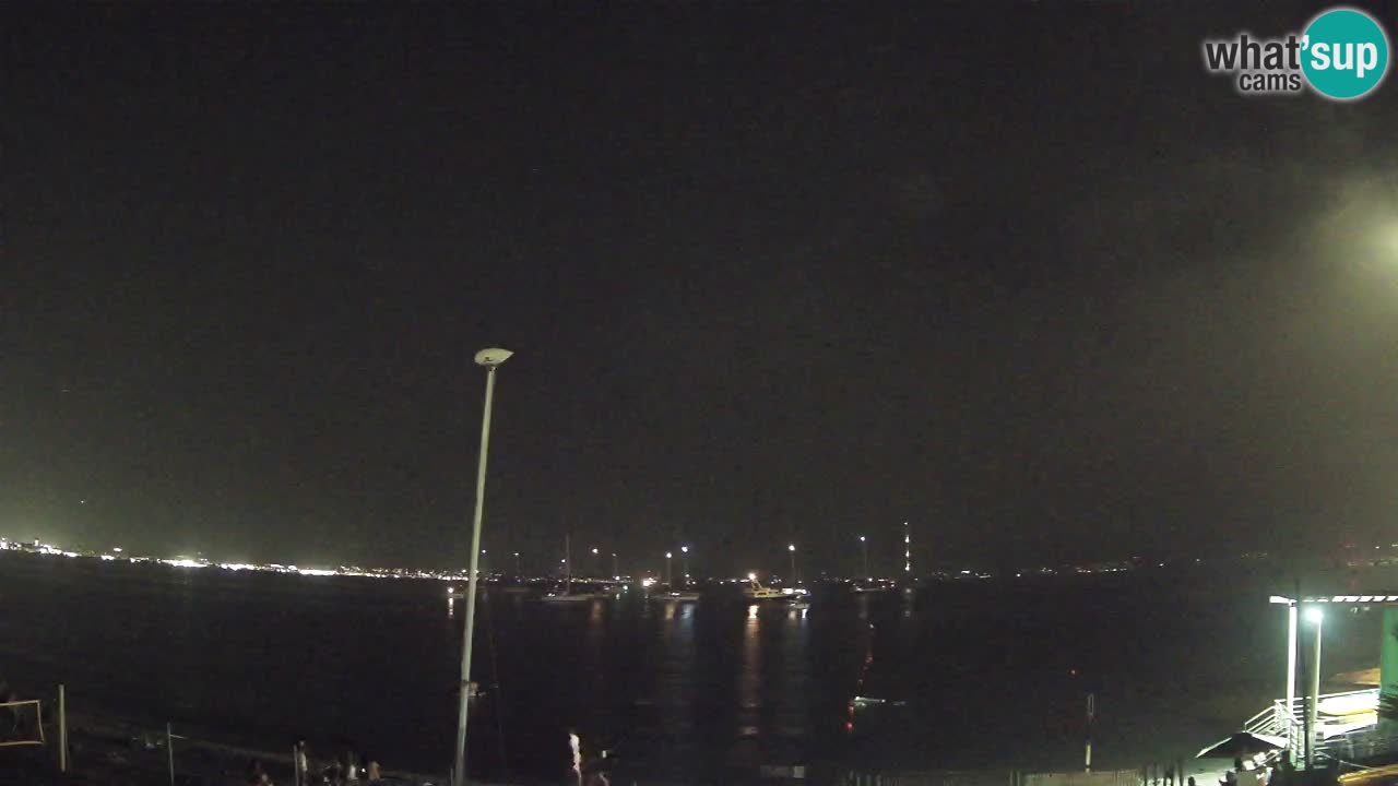 Webcam Cagliari Windsurf Club – Liveblick vom Poetto Strand