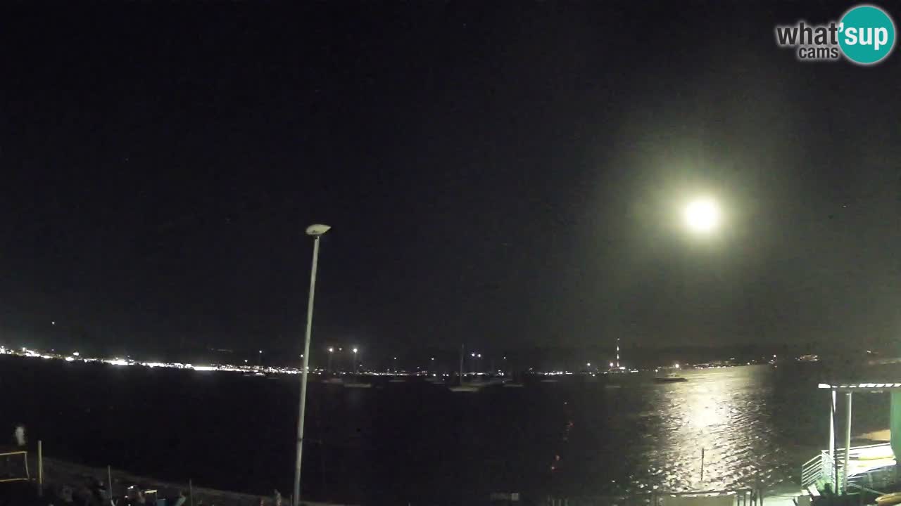 Webcam Cagliari Windsurf Club – Playa del Poetto en directo
