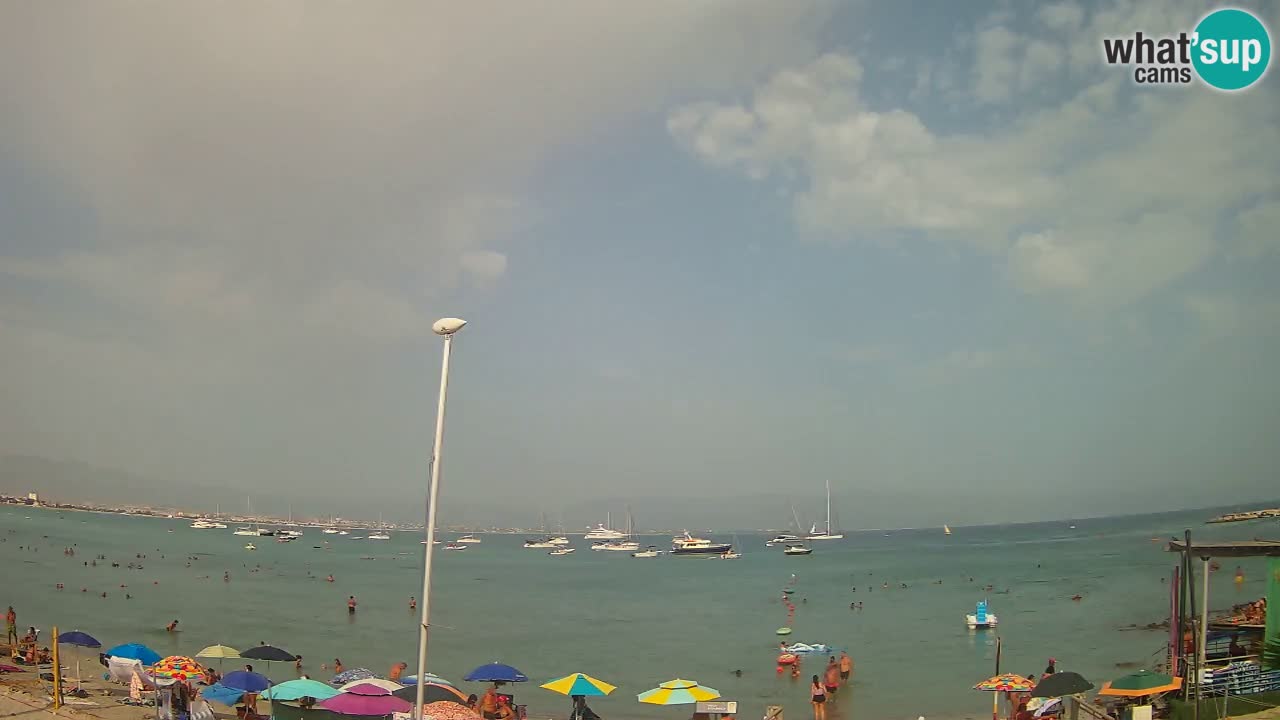 Webcam Cagliari Windsurf Club – Spiaggia del Poetto in diretta
