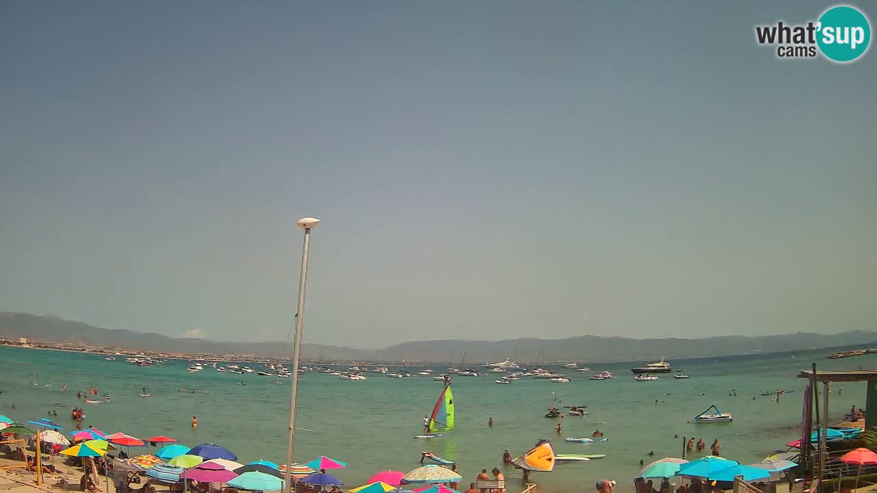 Webcam Cagliari Windsurf Club – Liveblick vom Poetto Strand