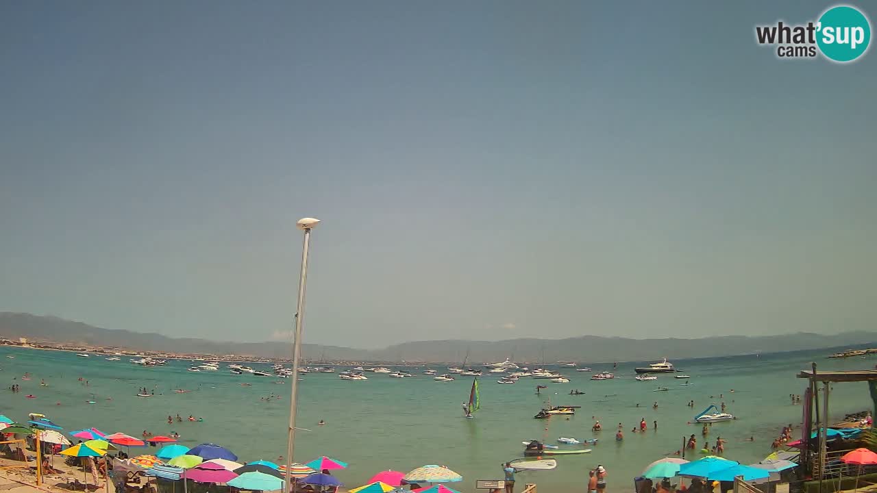 Webcam Cagliari Windsurf Club – Liveblick vom Poetto Strand