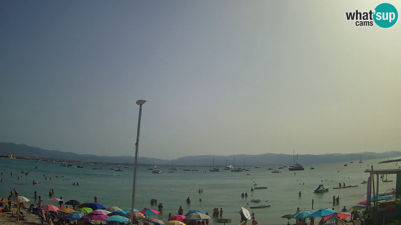 Webcam Cagliari Windsurf Club – Liveblick vom Poetto Strand