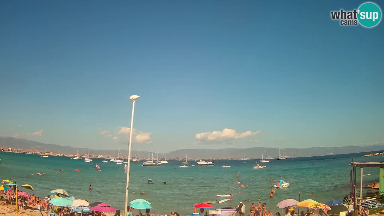Webcam Cagliari Windsurf Club – Spiaggia del Poetto in diretta