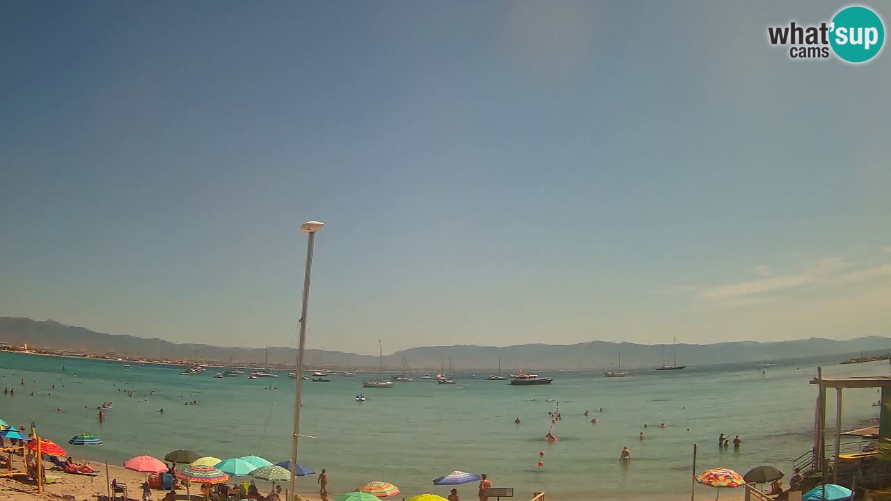 Webcam Cagliari Windsurf Club – Spiaggia del Poetto in diretta