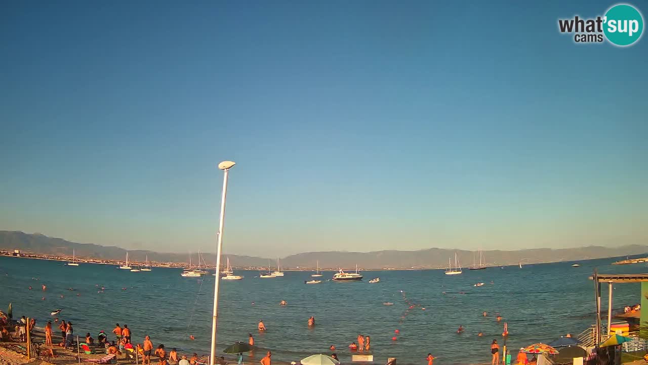 Webcam Cagliari Windsurf Club – Live from Poetto Beach