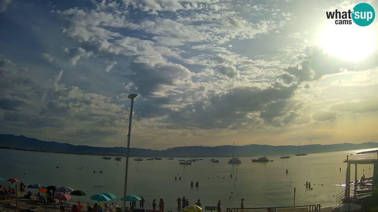 Webcam Cagliari Windsurf Club – Liveblick vom Poetto Strand