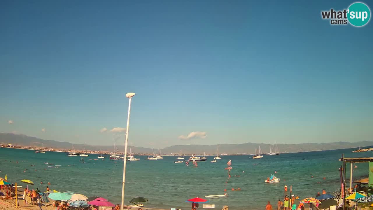 Webcam Cagliari Windsurf Club – Live from Poetto Beach