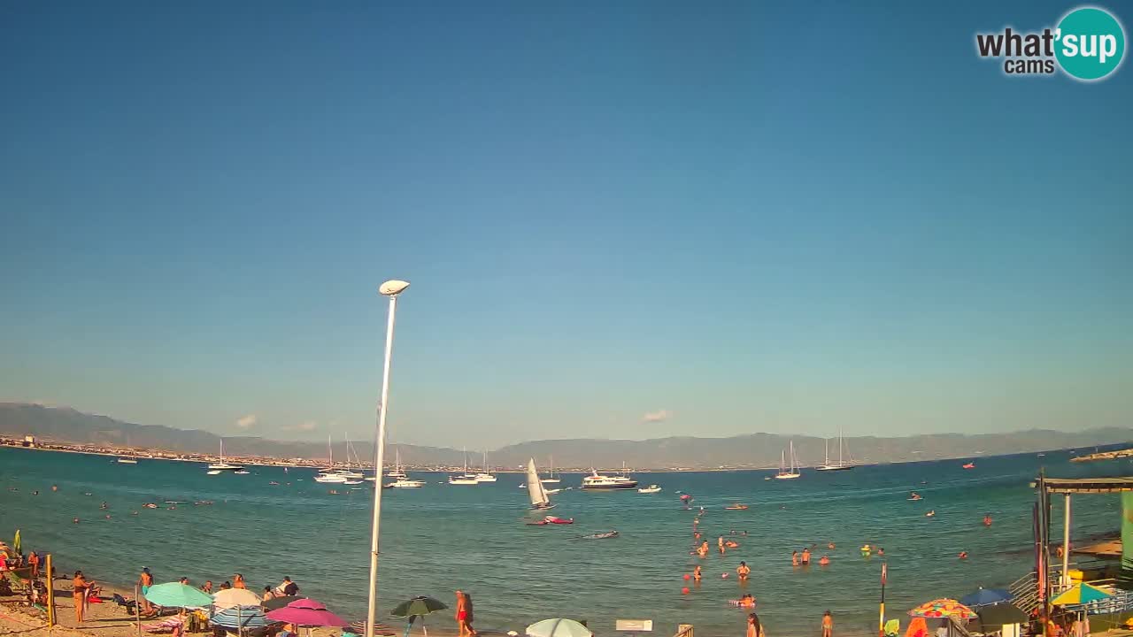 Webcam Cagliari Windsurf Club – Live from Poetto Beach