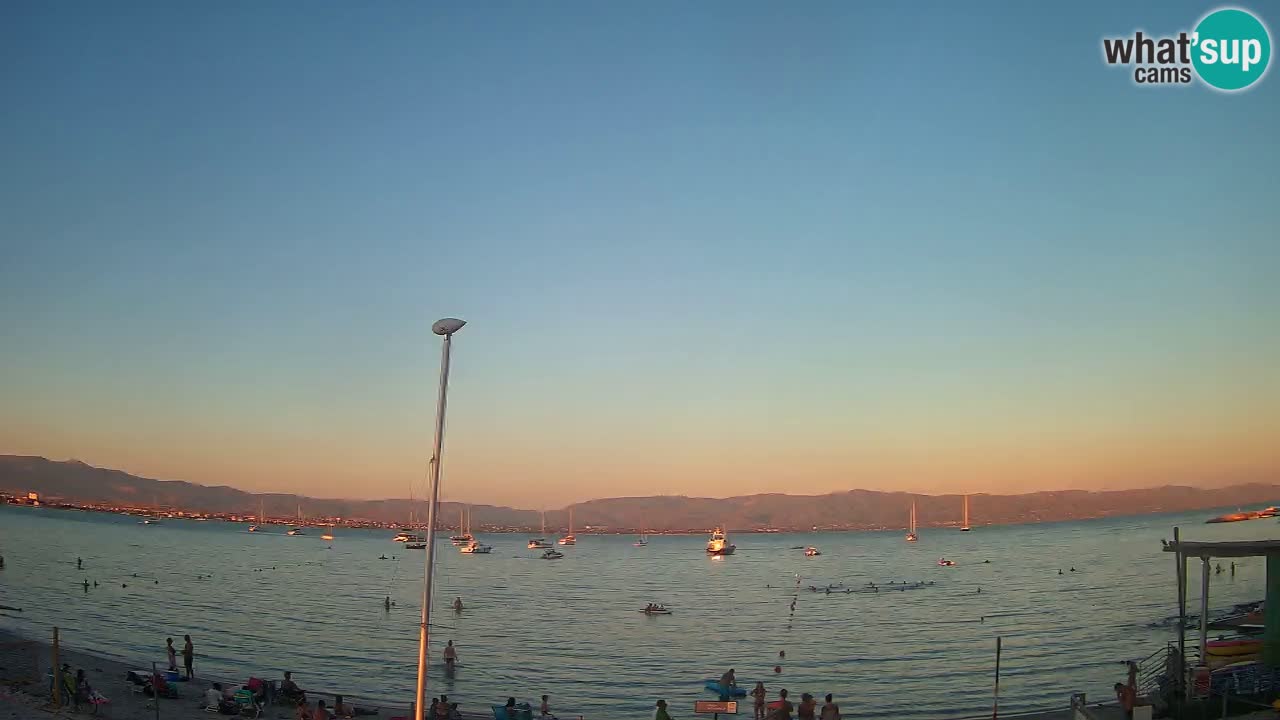 Webcam Cagliari Windsurf Club – Spiaggia del Poetto in diretta