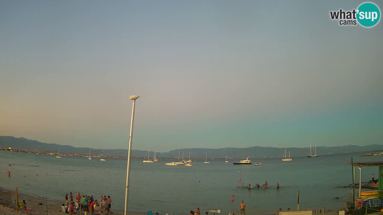 Webcam Cagliari Windsurf Club – Live from Poetto Beach