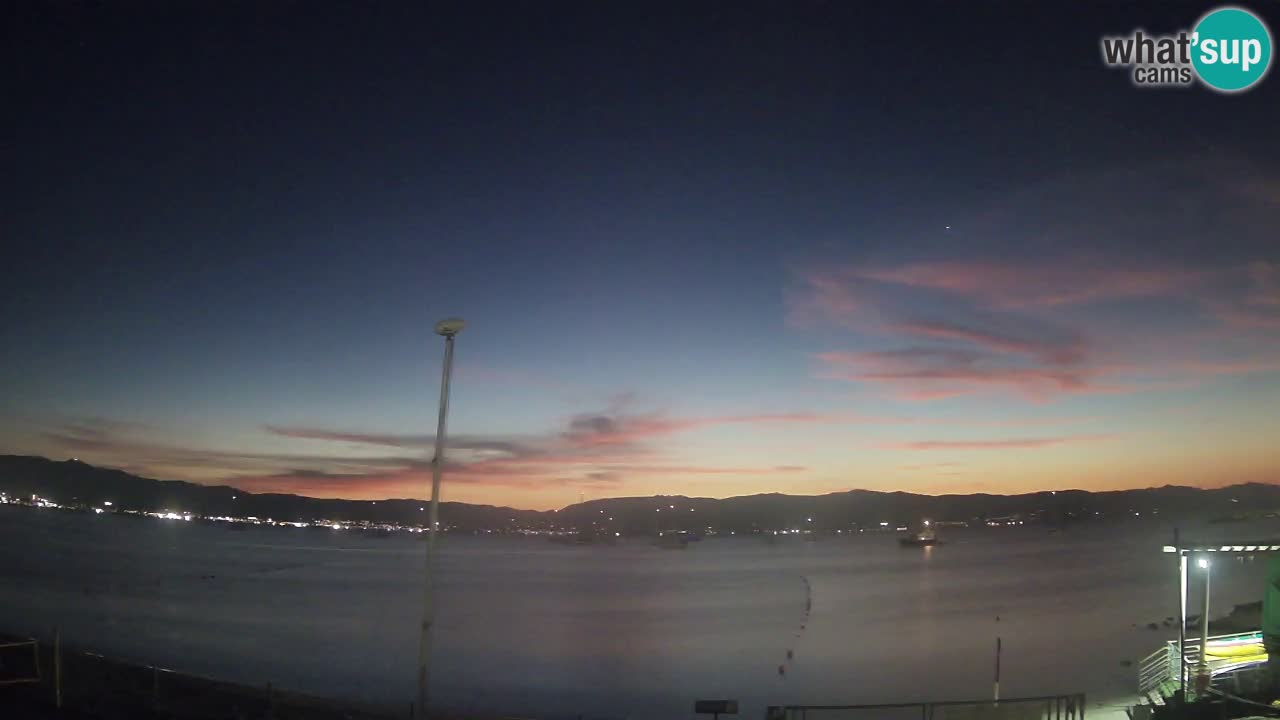 Webcam Cagliari Windsurf Club – Liveblick vom Poetto Strand