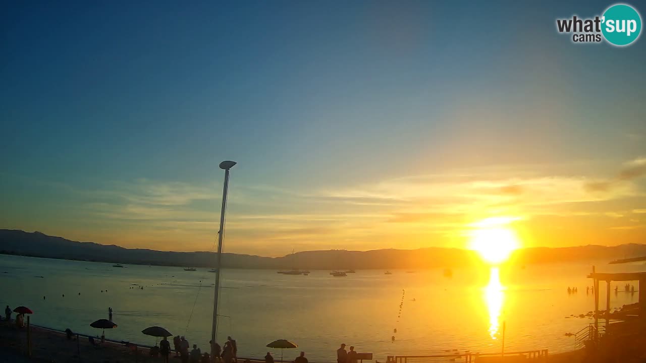 Webcam Cagliari Windsurf Club – Spiaggia del Poetto in diretta