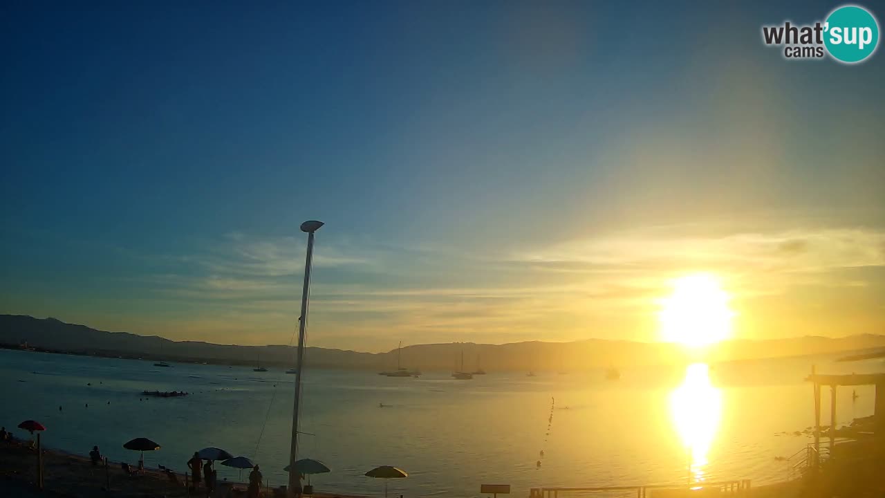 Webcam Cagliari Windsurf Club – Liveblick vom Poetto Strand