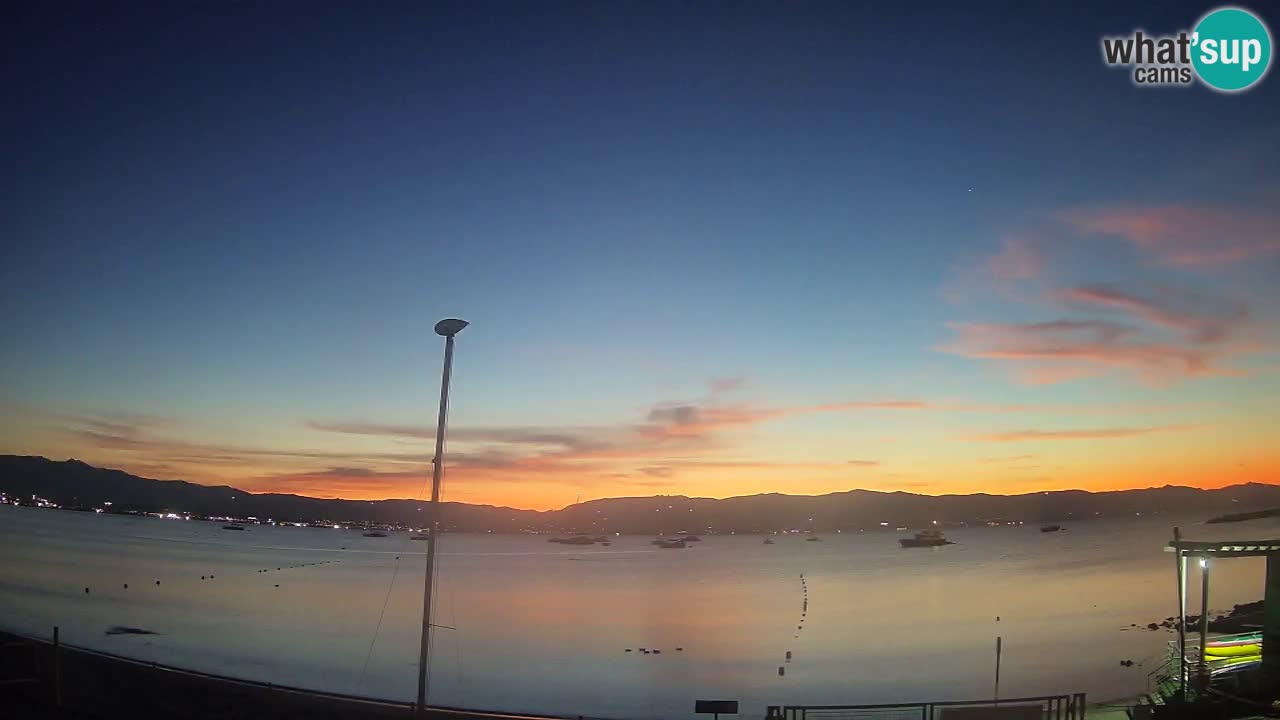 Webcam Cagliari Windsurf Club – Playa del Poetto en directo