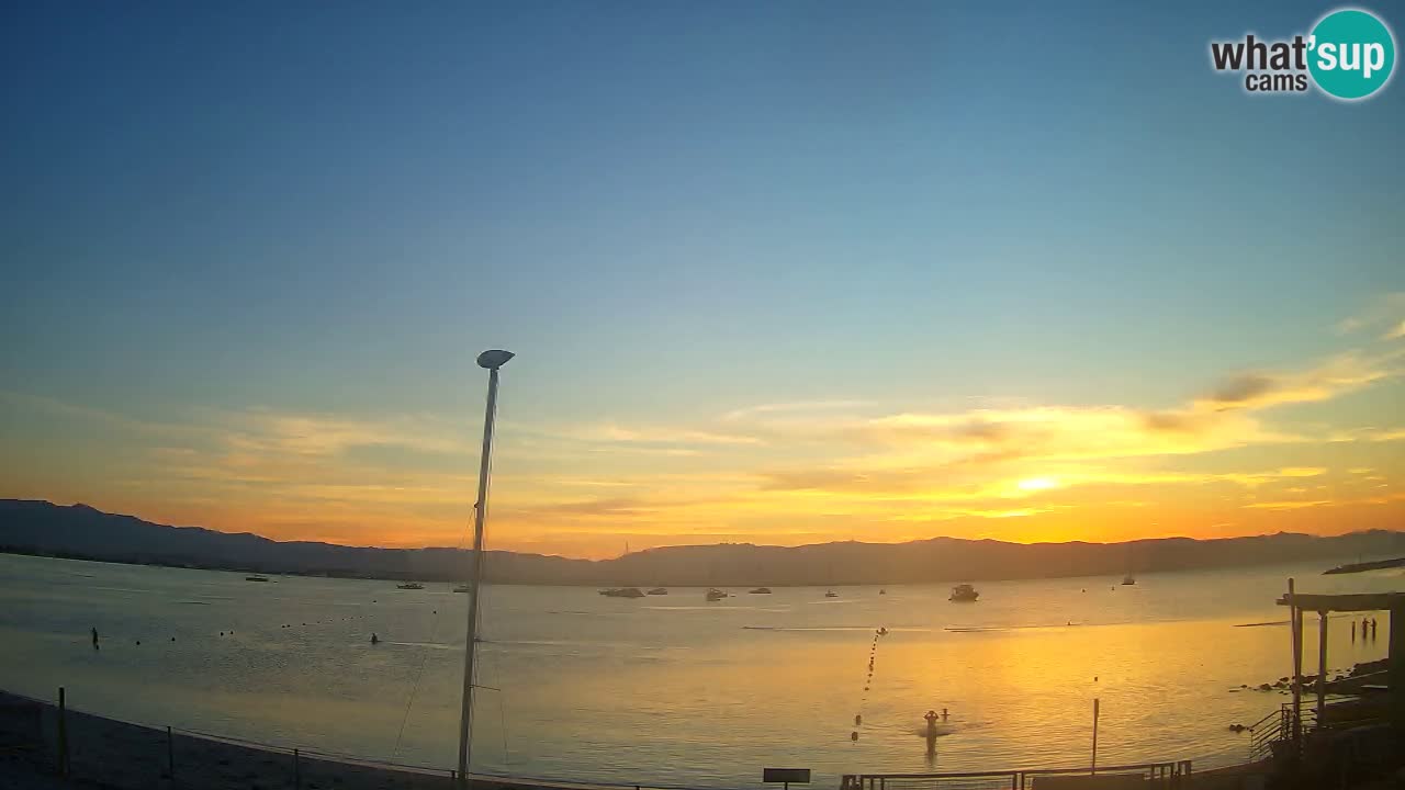 Webcam Cagliari Windsurf Club – Liveblick vom Poetto Strand