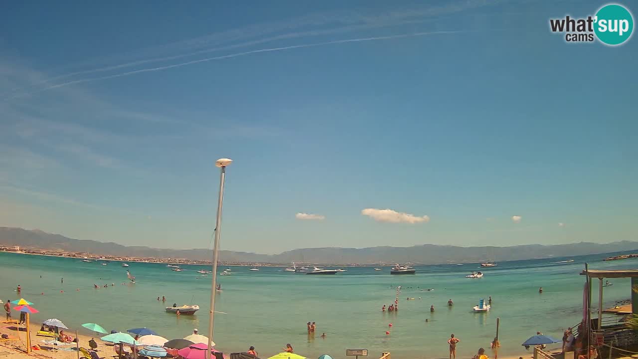 Webcam Cagliari Windsurf Club – Spiaggia del Poetto in diretta