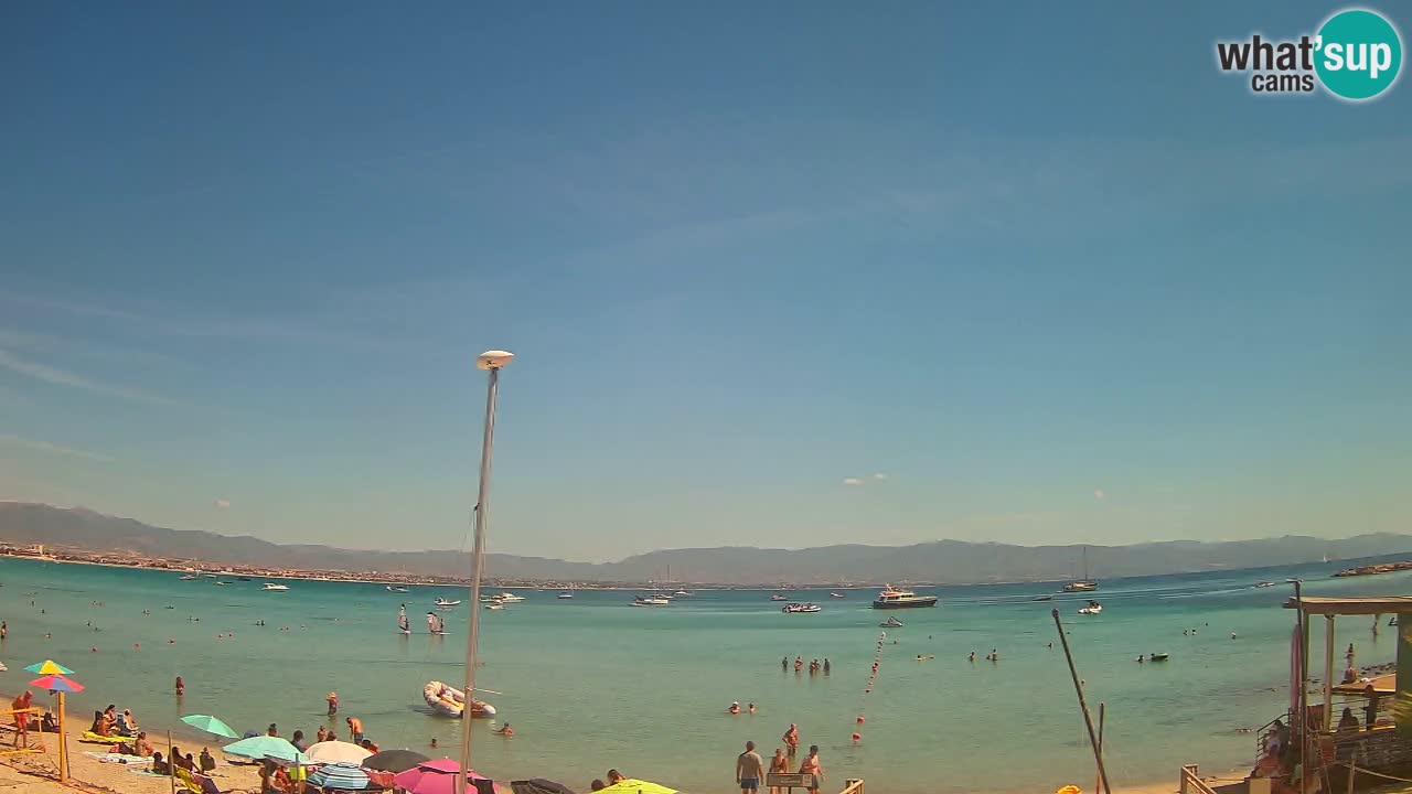 Webcam Cagliari Windsurf Club – Plage du Poetto en direct