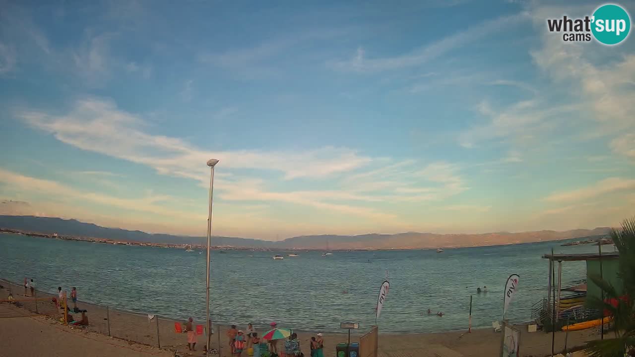Webcam Cagliari Windsurf Club – Liveblick vom Poetto Strand