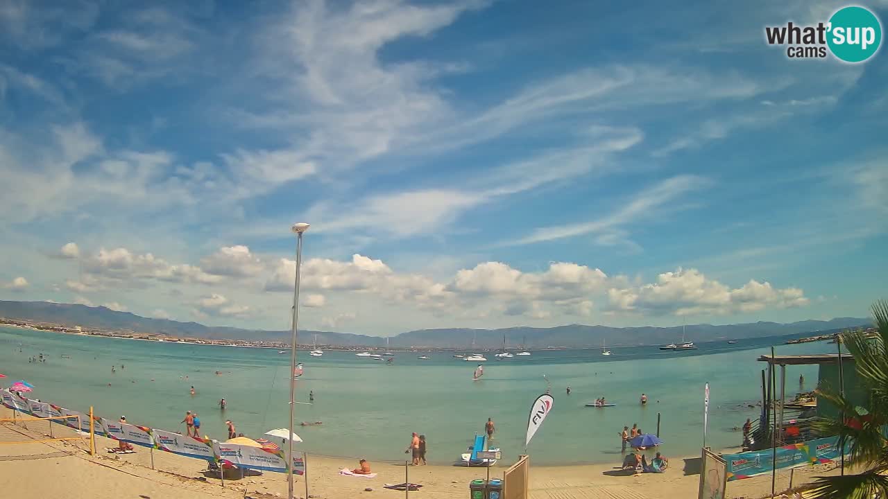 Webcam Cagliari Windsurf Club – Live from Poetto Beach