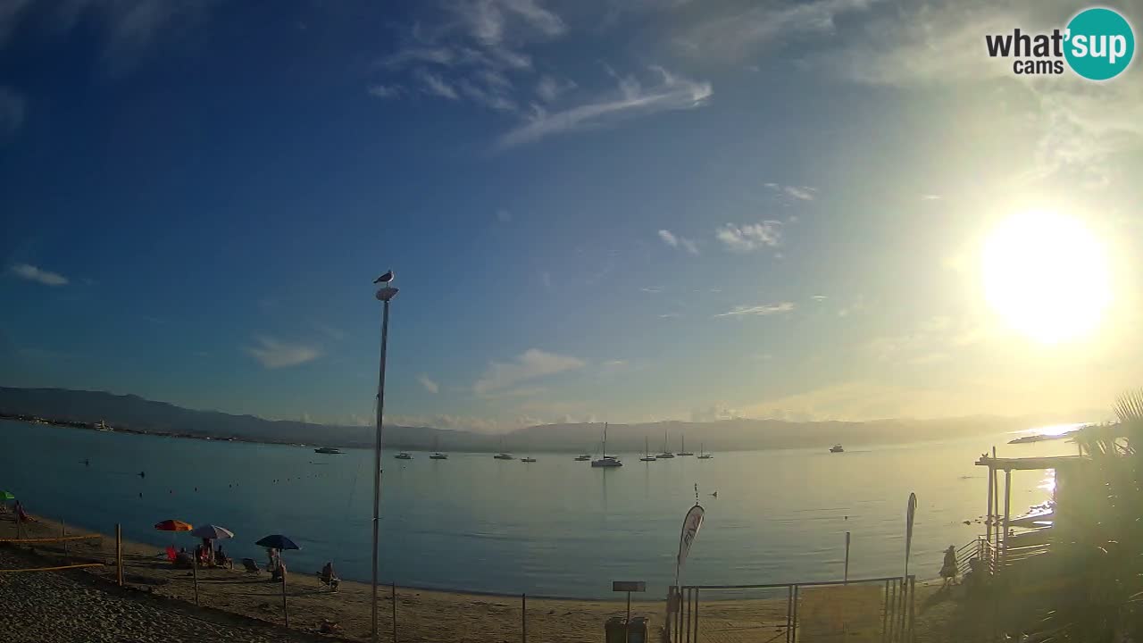 Web kamera Cagliari Windsurf Club – Poetto plaža uživo