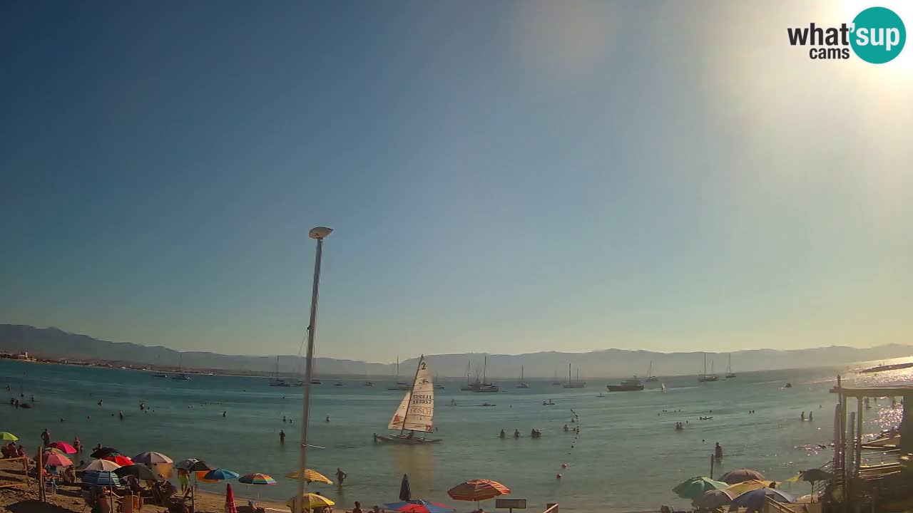Webcam Cagliari Windsurf Club – Live from Poetto Beach