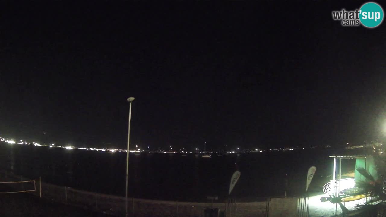Spletna kamera Cagliari Windsurf Club – Pogled v živo s plaže Poetto
