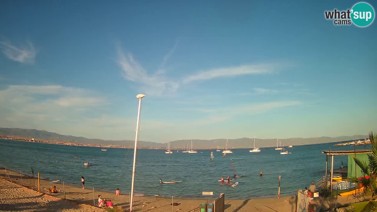 Webcam Cagliari Windsurf Club – Live from Poetto Beach