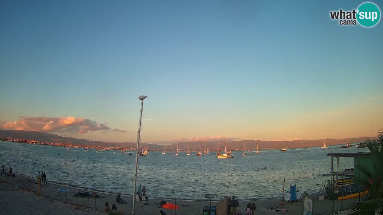 Webcam Cagliari Windsurf Club – Spiaggia del Poetto in diretta